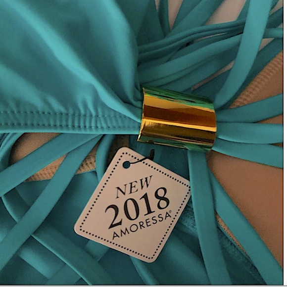 Amoressa by Miraclesuit  Twice Horizon One Piece Swimsuit - Picture 5 of 7